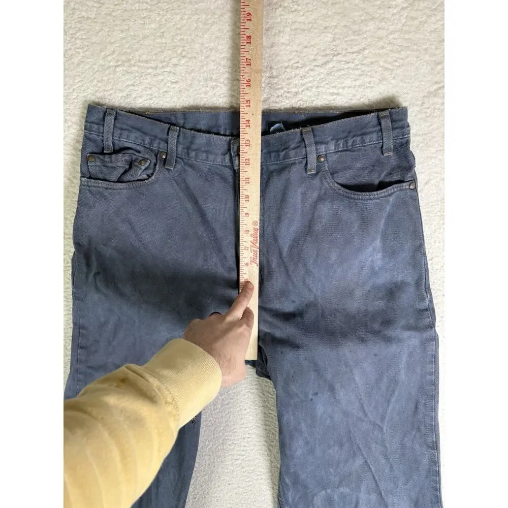 Vintage Levis 540 Jeans Mens 38x30 FITS 36x28 Blue Made USA Distressed THRASHED